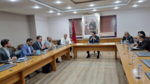 Achengli en réunion avec le NDI