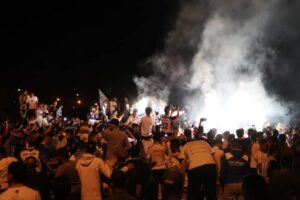 Tiznit fete en liesse sa victoire au foot- ball