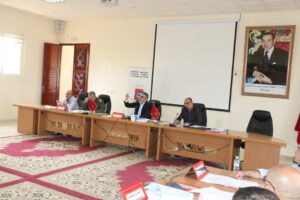 Le conseil communal de tiznit poursuit les travaux de (la 2éme partie) de sa séssion ordinaire du mois de mai 2022.