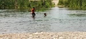 Lac du barrage Tiouine (Warzazat) Paysage fabuleux et vacances plus romantiques.