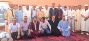 Tiznit.      Rasmouka. Cérémonie d’hommage et de vénération des retraités de l’enseignement.