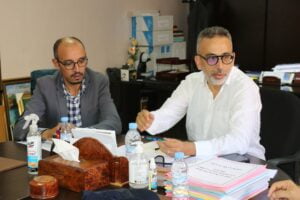 Abdallah Ghazi.   s’engage à institutionnaliser un mécanisme  de communication permettant d’améliorer la coordination avec la presse locale de tiznit .