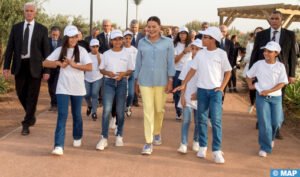 SAR la Princesse Lalla Hasnaa inaugure à Marrakech le Parc de l’Oliveraie de “Ghabat Chabab”