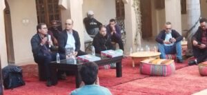 Tiznit. Brahim Lemzanad  présente son ouvrage                   «  L’Art des rouaiss ».