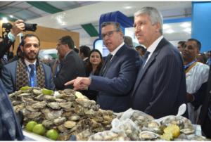 Agadir : Aziz Akhnouch donne le coup d’envoi de la 6ème édition du  Salon International Halieutis