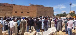 Tiznit.   Hommage Emouvant et dernier adieu au journaliste vénéré feu Aziz Labied, au cimetière Sidi Boujbara à Tiznit
