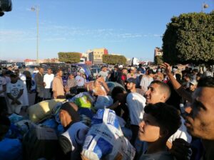 Tiznit.   Soutien et réconfort moral qui concrétise « Tamaghribite » par des acteurs civils aux sinistrés de Taroudant.