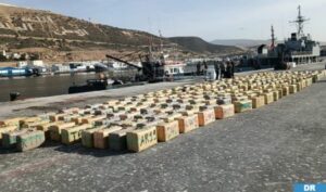 Agadir: Avortement d’une tentative de trafic international de 10,542 tonnes de Chira
