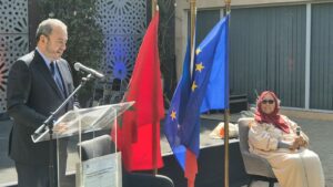 Agadir : Nomination au grade de Chevalier de la Légion d’Honneur de Madame Mahjouba EDBOUCHE