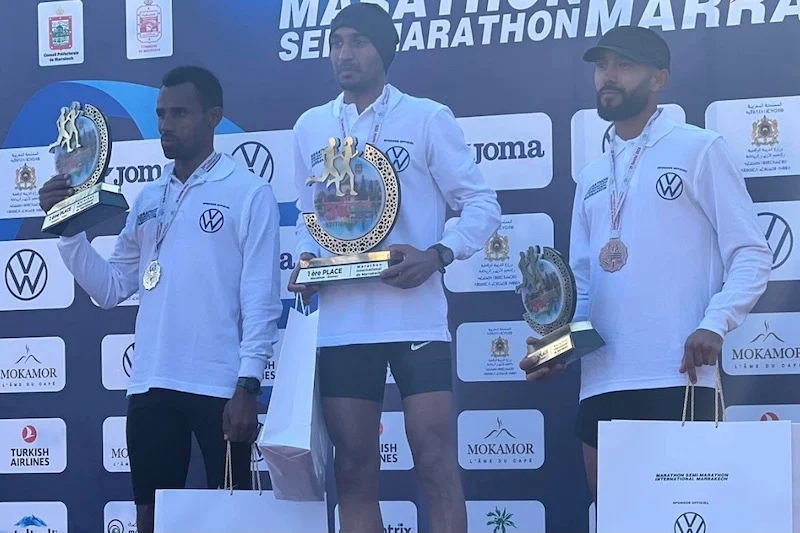 Le Marocain Abdelhadi Labaali remporte la 36ème édition du Marathon International du Marrakech